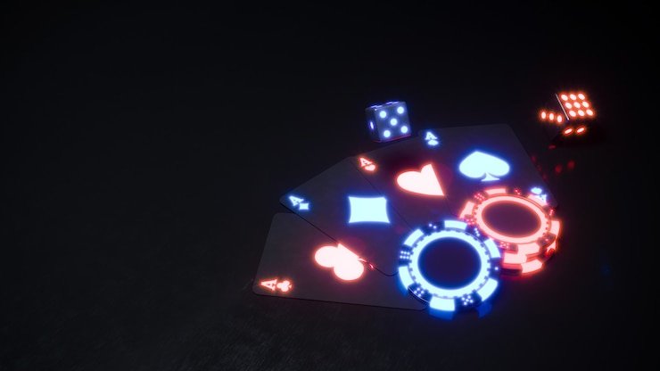 Dasbor kategori permainan dengan slot, live dealer, dan opsi sepak bola